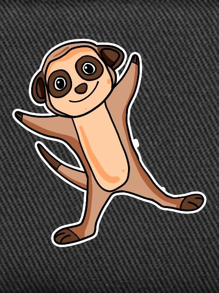 Erdmännchen Sticker