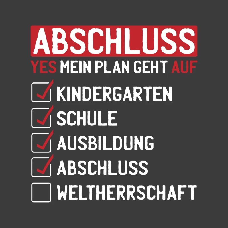 Abschluss Master Bachelor Studium Geschenk Spruch