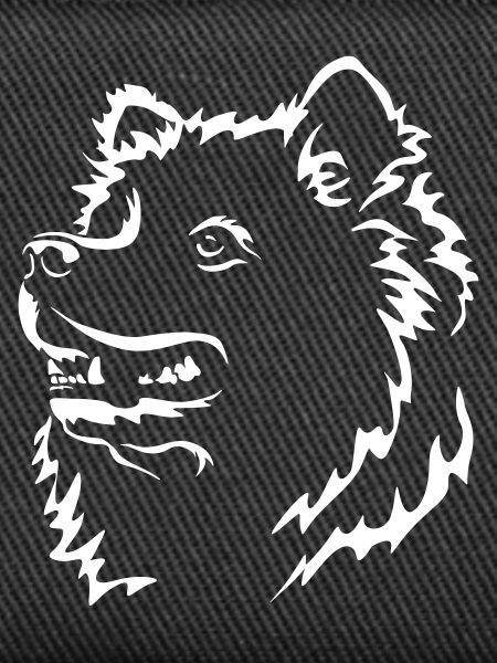Samoyed Head "Black Edition"