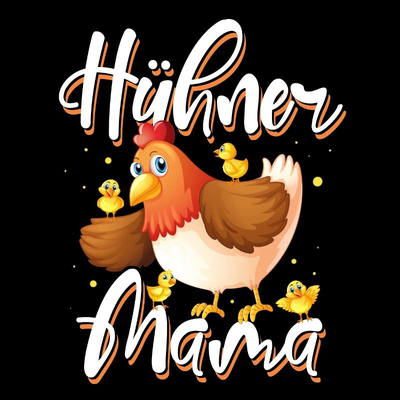 Hühner Mama