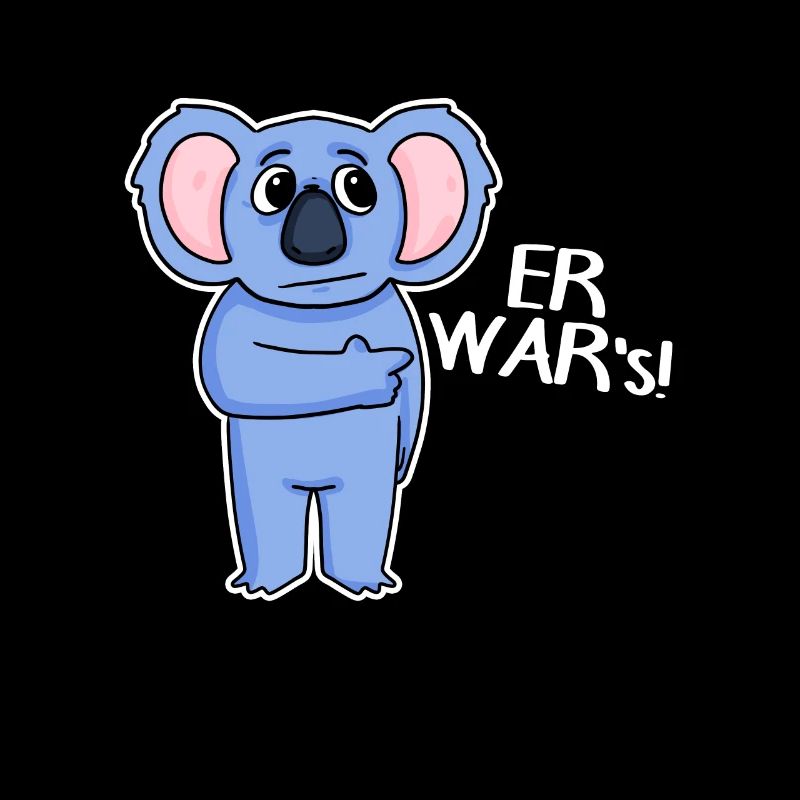 Koala drôle - C’était lui