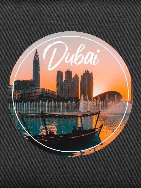 Dubai Sunset Skyline Boat