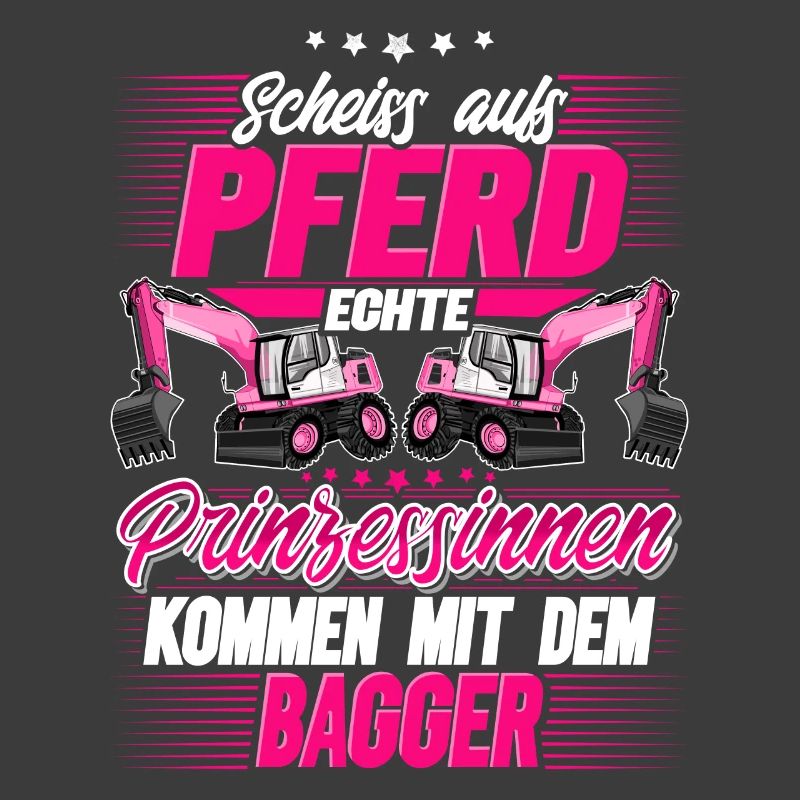 Baggerfahrerin