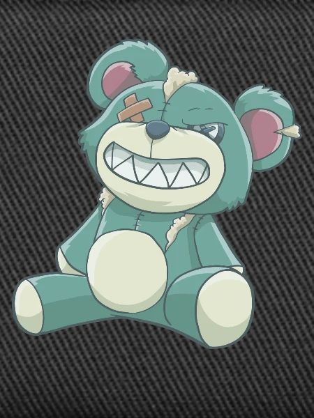 Pastell Gothic Bär