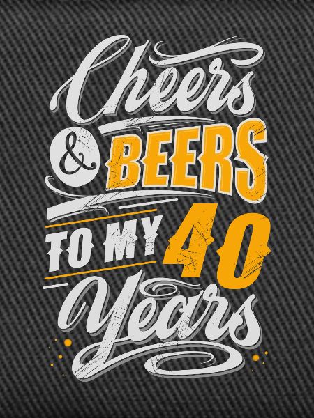 40th birthday beer lover