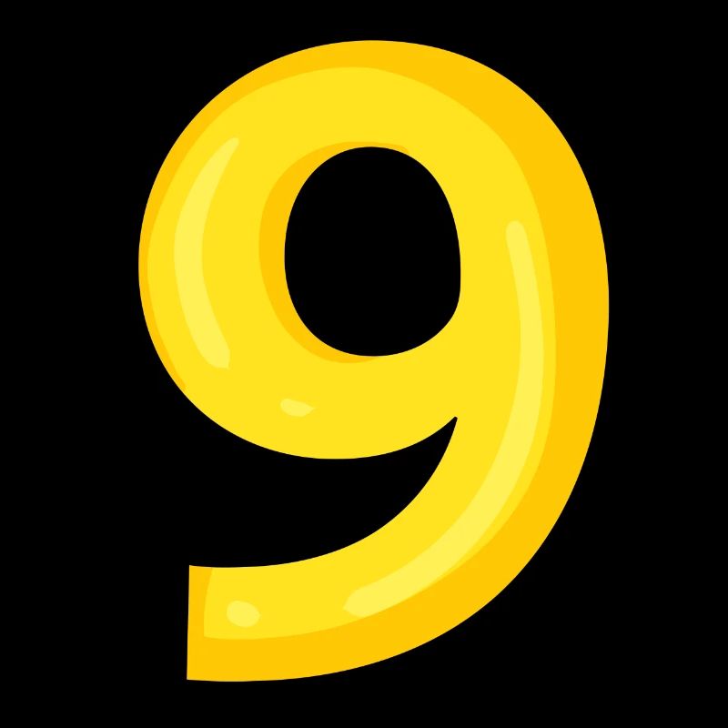 9 yellow