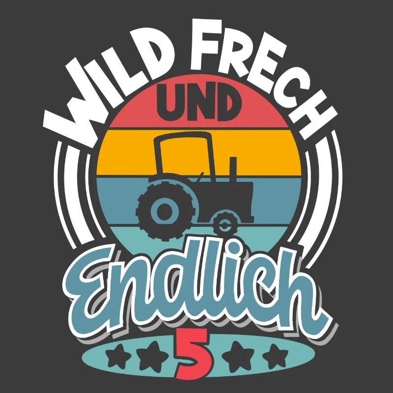 Traktor 5. Geburtstag Kinder