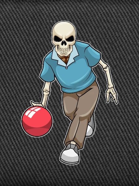 Skeleton Bowling Bowling Ball