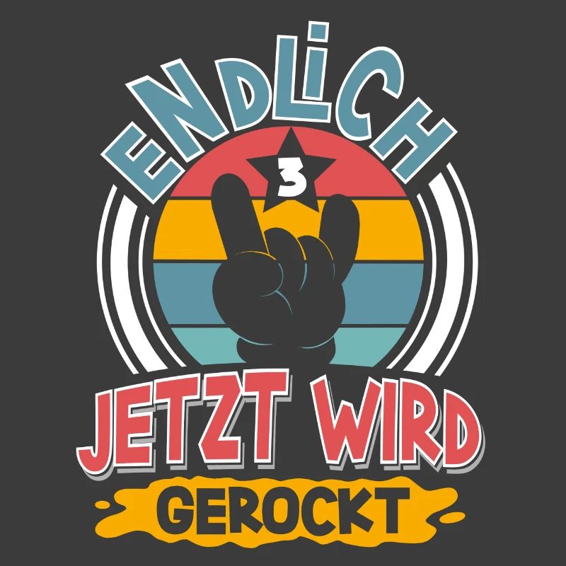 3. Geburtstag Endlich 3 Jetzt Wird Gerockt