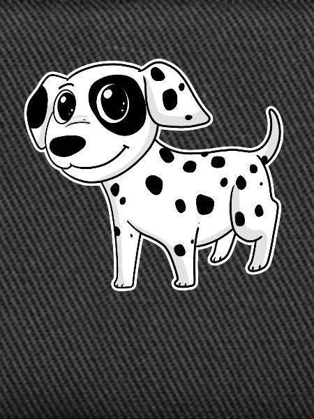 Dalmatian dog dog