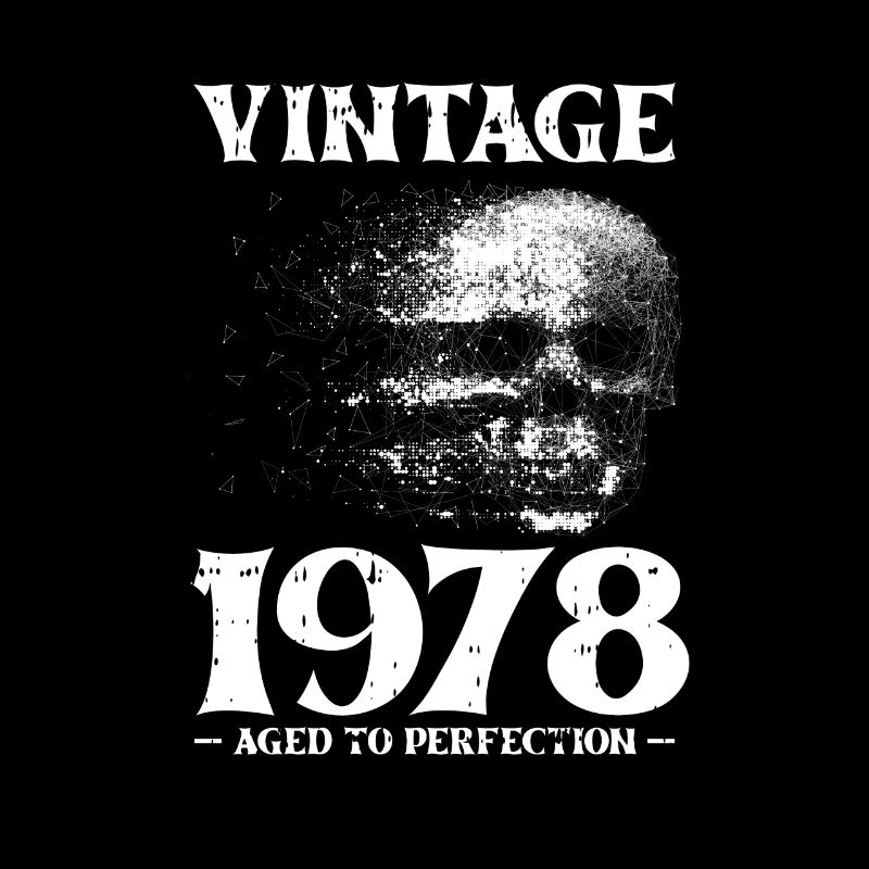 Skull Skull 1978 78 Vintage Vintage Gift