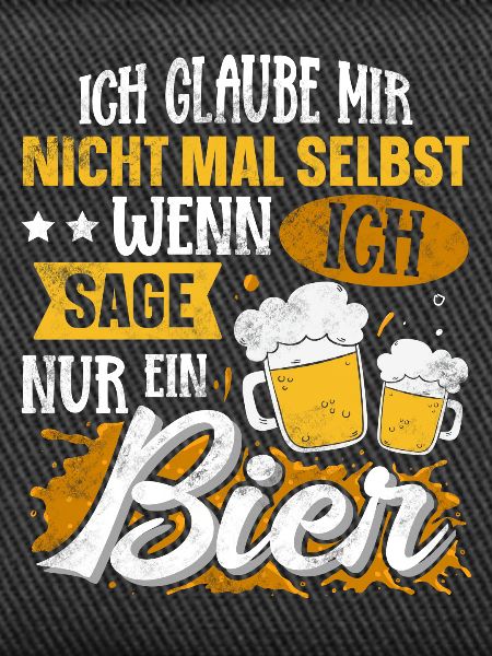 Lustiger Bier Spruch