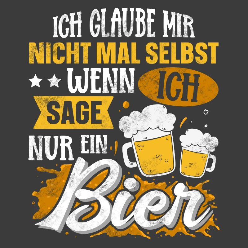 Lustiger Bier Spruch