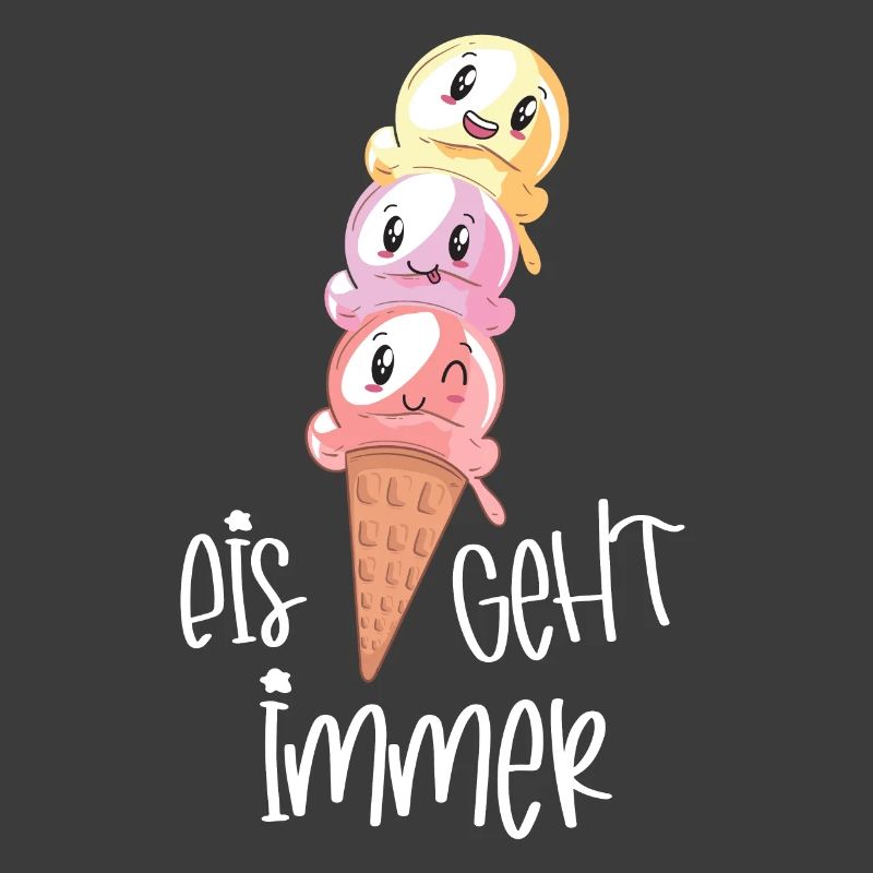 Eiscreme Lover Kawaii "Eis geht immer"