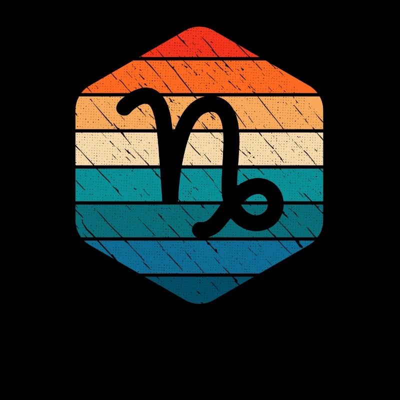 Steinbock Sternzeichen Horoskop Retro Geschenk