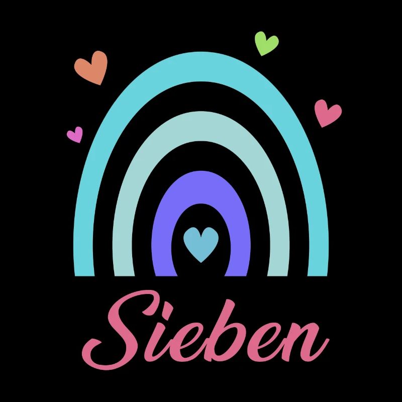 7. Geburtstag Regenbogen