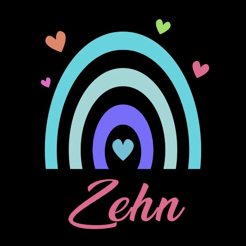 10. Geburtstag Regenbogen