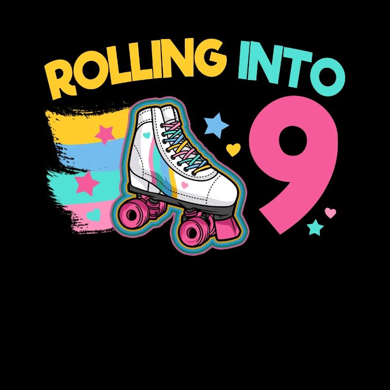 9. Geburtstag Rollschuh