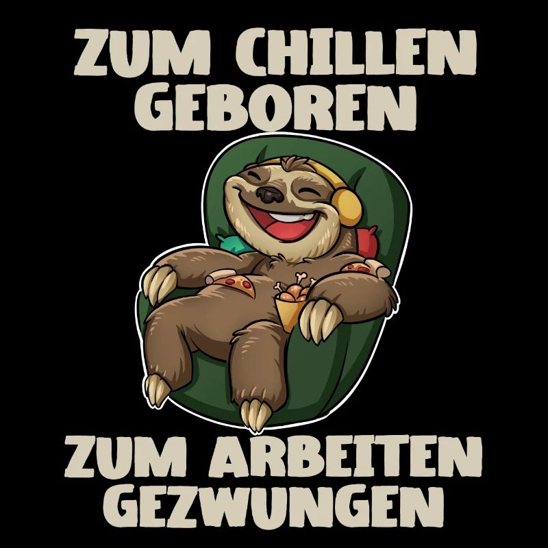 Faultier Chillen Arbeiten