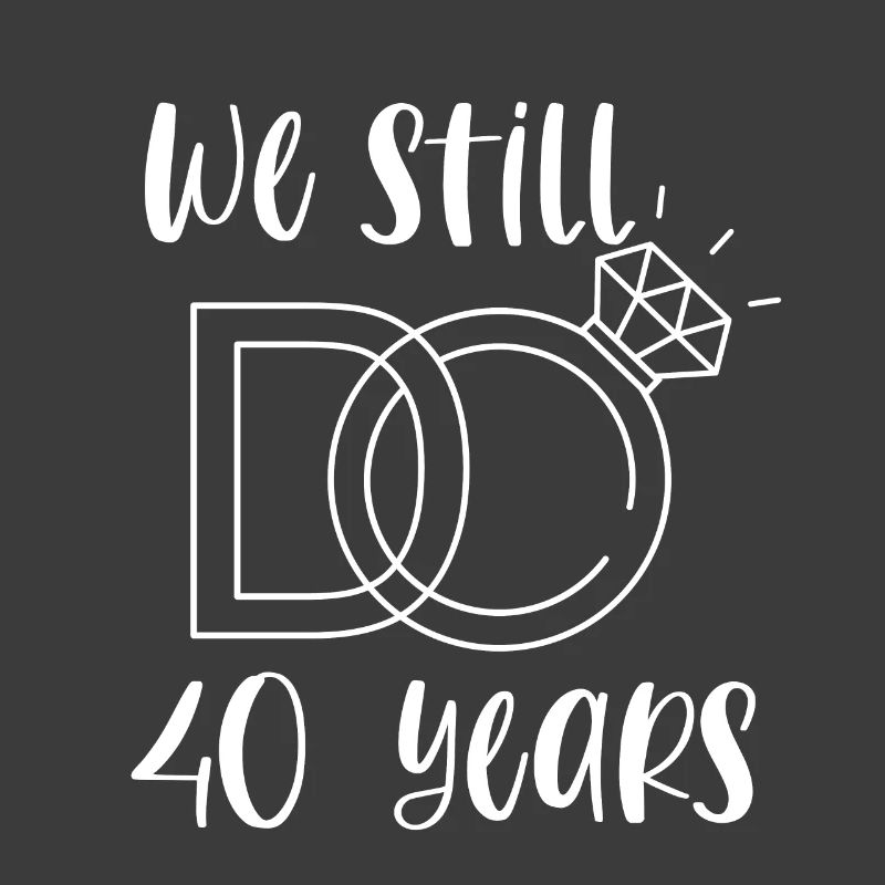 40e anniversaire de mariage Couples Ruby Anniversaire de mariage