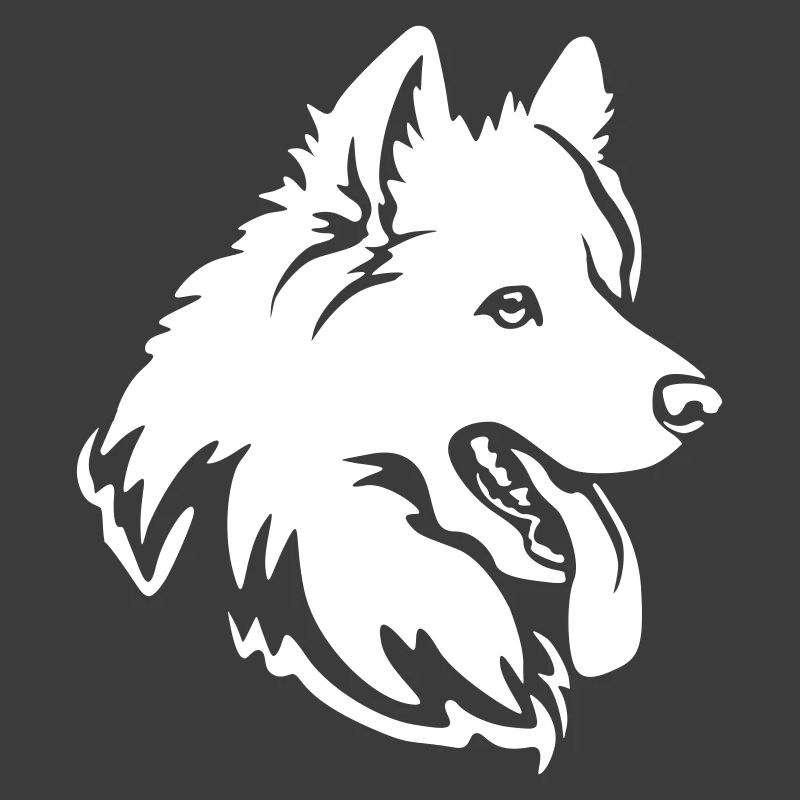 Samoyed Head "Black Edition"