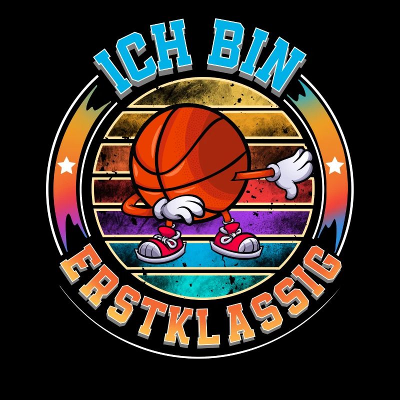 Ich Bin Erstklassig Einschulung Basketball