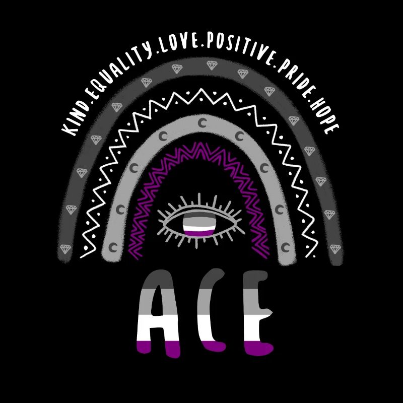 Boho Regenbogen Ace Pride