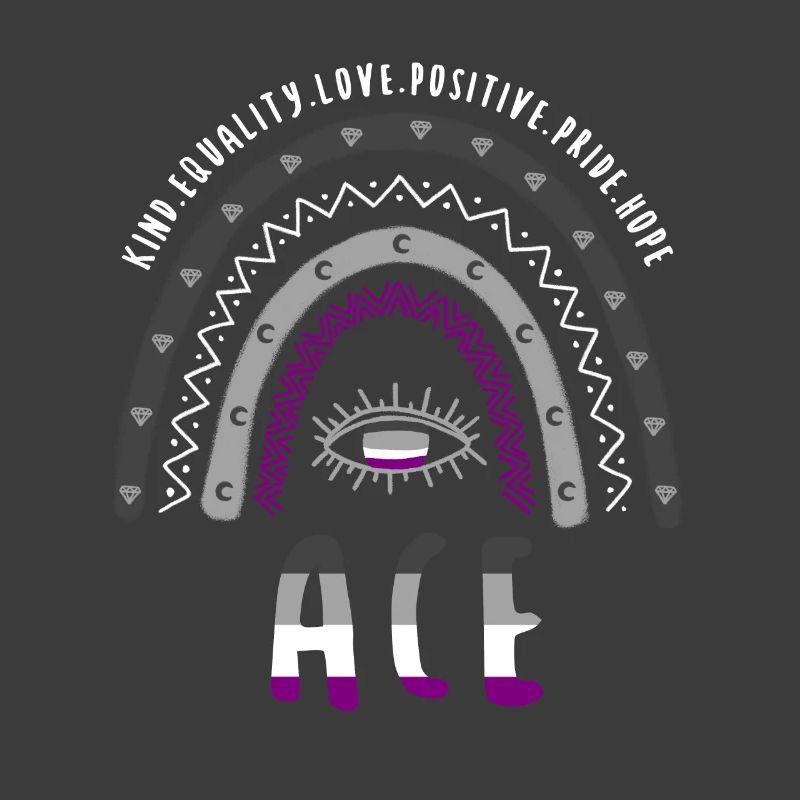 Boho Regenbogen Ace Pride