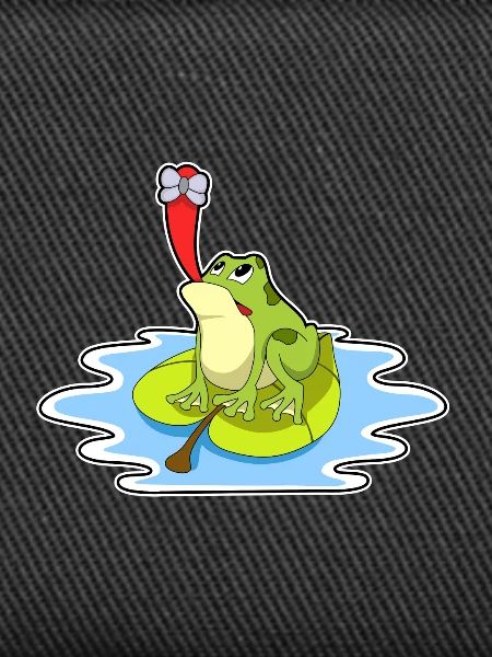 Lustiger Frosch 