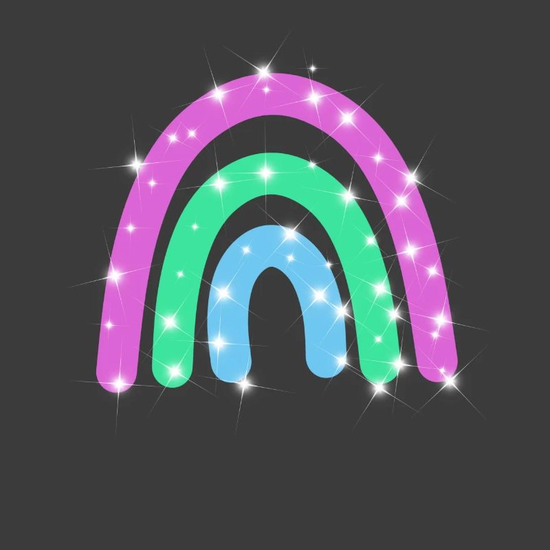 Polysexual Glitter Rainbow