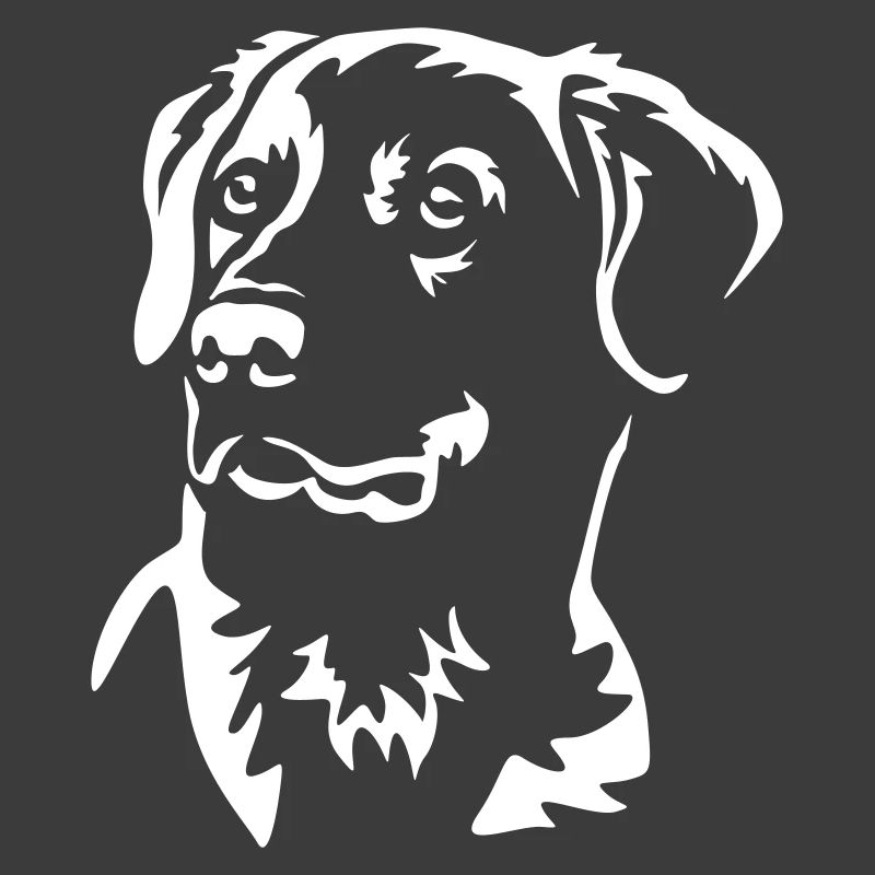 Labrador Kopf "Black Edition"