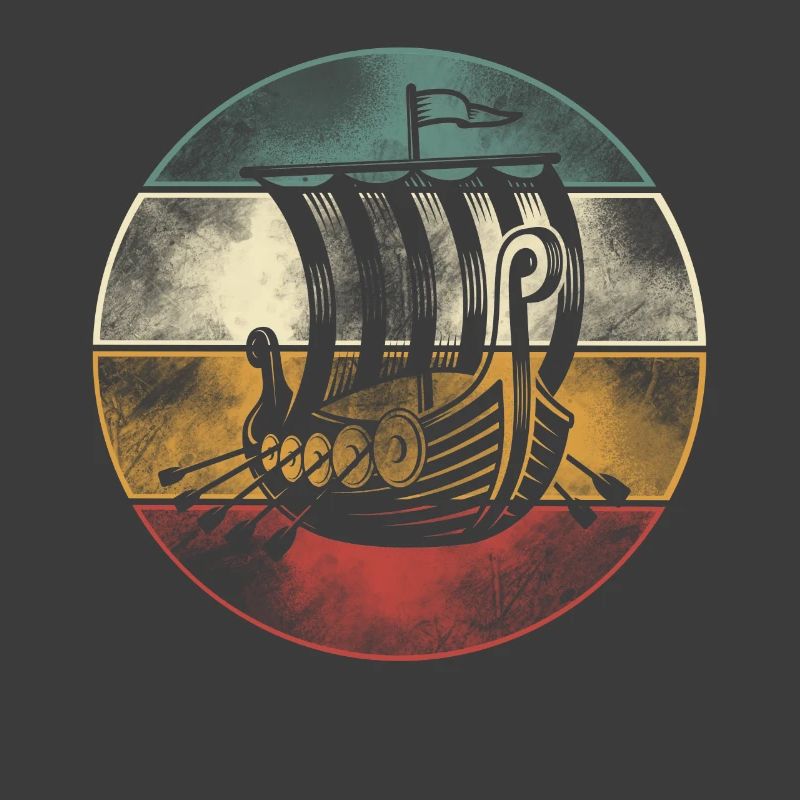 Wikinger Boot, Drachenboot Langschiff