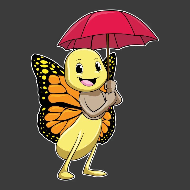 Papillon avec parapluie