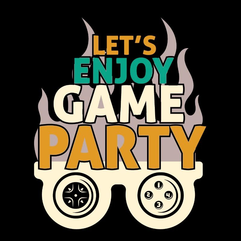 Entwerfen Sie Partyspiel und Spaß