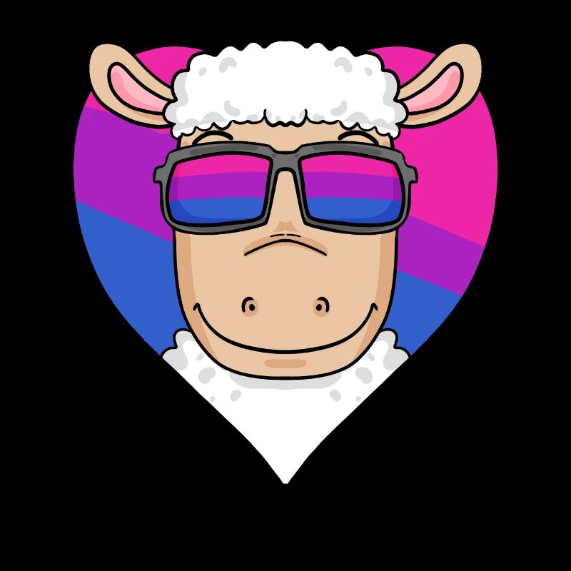 Cadeau de mouton bisexuel