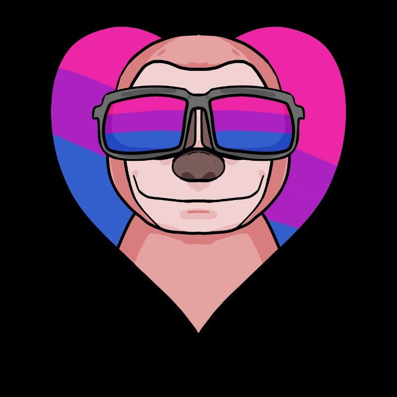 Bisexuell Faultier Geschenk