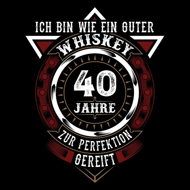 40. Geburtstag Whiskey Whisky