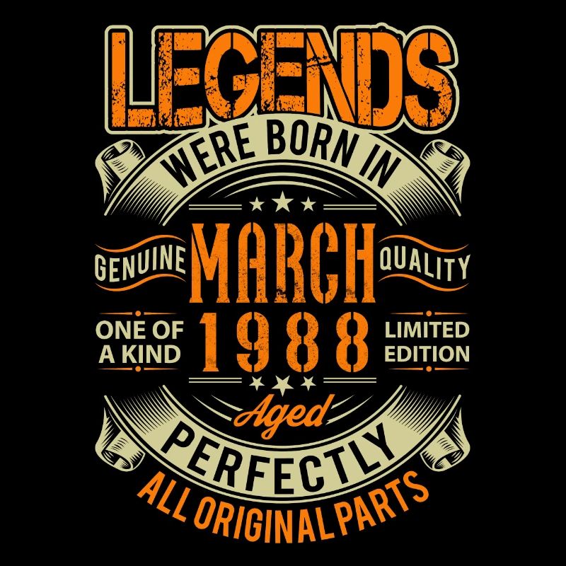 1988 Mars Anniversaire Légende