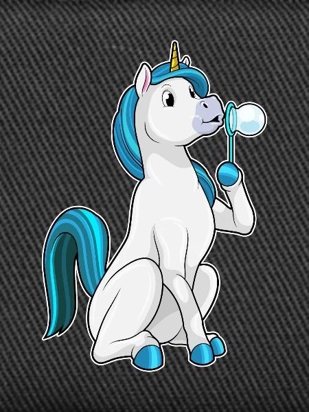 Einhorn Seifenblasen