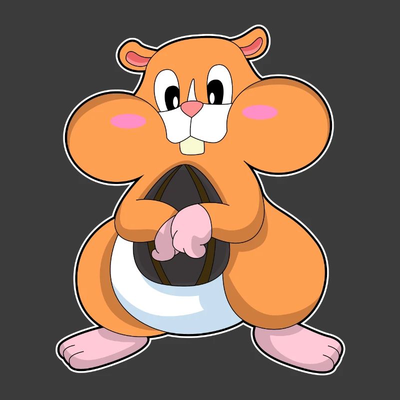 Hamster aux noix