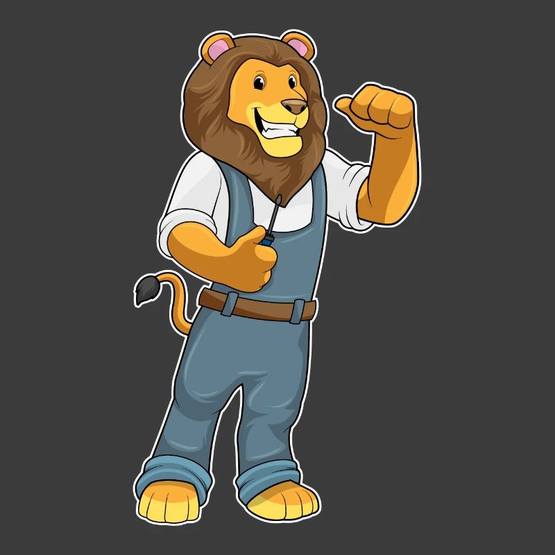 Lion Mechanic Screwdriver Workshop