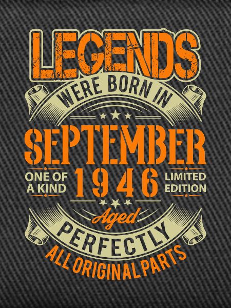 1946 September Birthday Legend