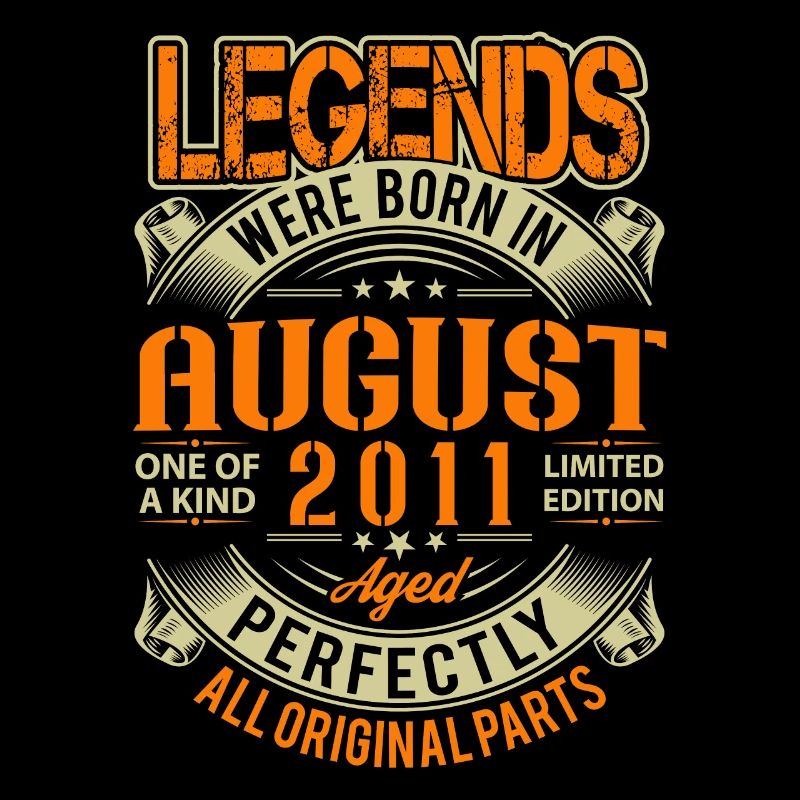 2011 August Birthday Legend