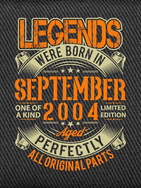2004 September Birthday Legend