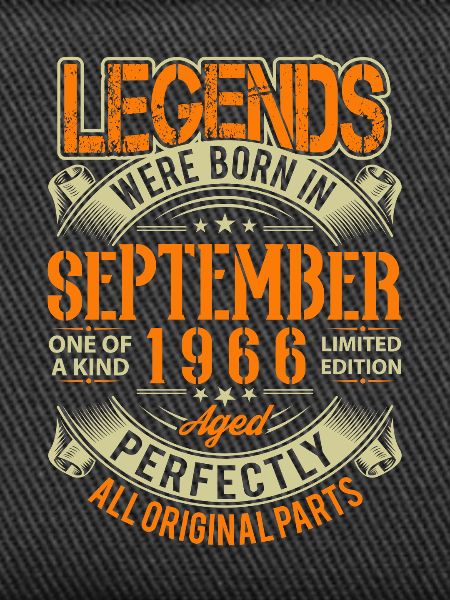 1966 September Birthday Legend