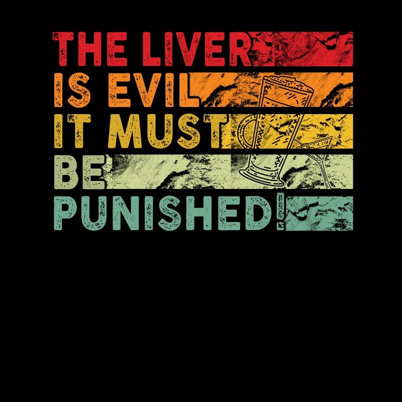 The liver is evil and is punished
