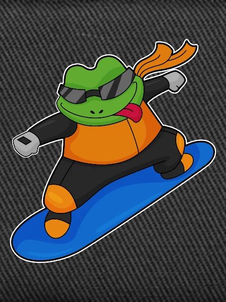 Frog Snowboarder Snowboard