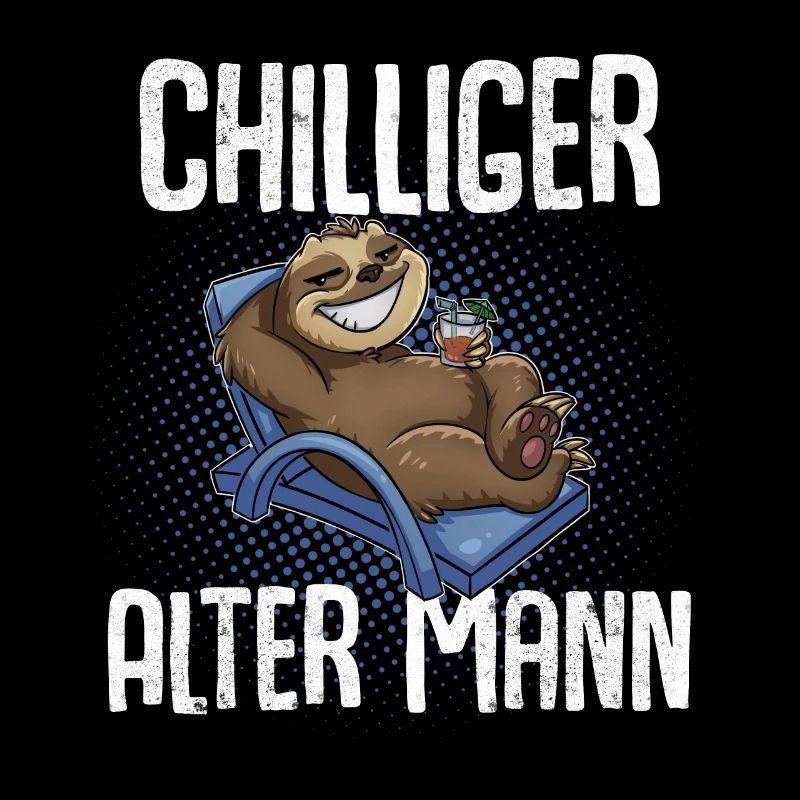 Chilliger Alter Mann Opa
