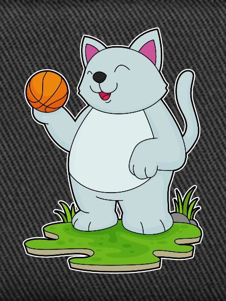 Chat Basketteur Basketteur