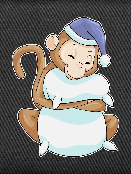Monkey Sleeping Pillow